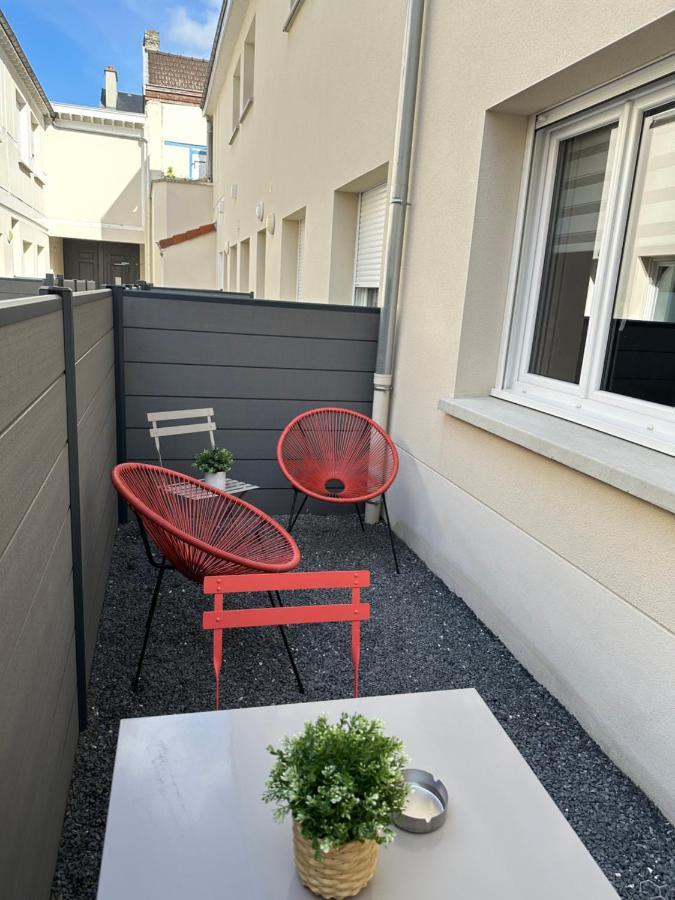 ランスLe Sacre - Centre - Cour Privative - Parkingアパートメント エクステリア 写真